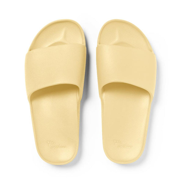 Archies Arch Support Slides - Lemon (8990052876511)