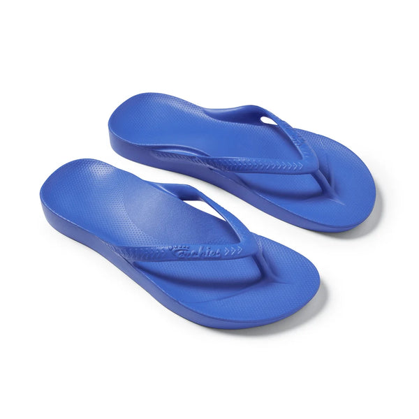 ARCH SUPPORT THONGS - Royal Blue