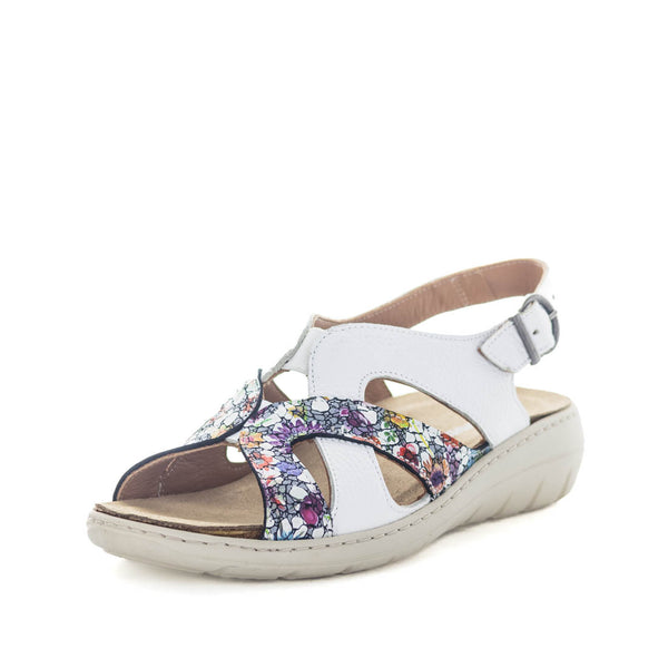 Soft Mode Adelia Women's Sandals - White (9162146250975)