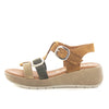 Marila Amber Women's Sandals - Olive/Mushroom