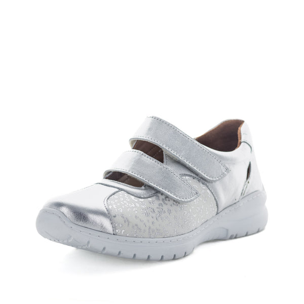 Soft Mode Amy Women's Sneakers - Silver (9162146185439)