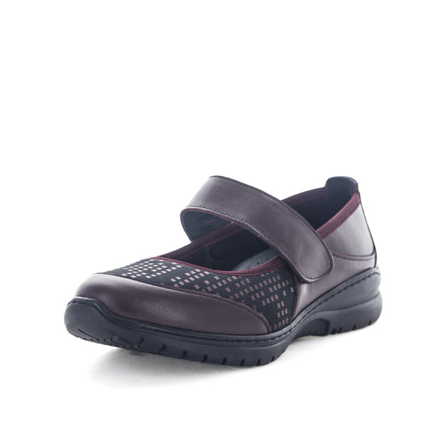 Soft Mode April Women's Flats - Bordeau (9162146382047)