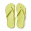 ARCH SUPPORT THONGS - Limelight