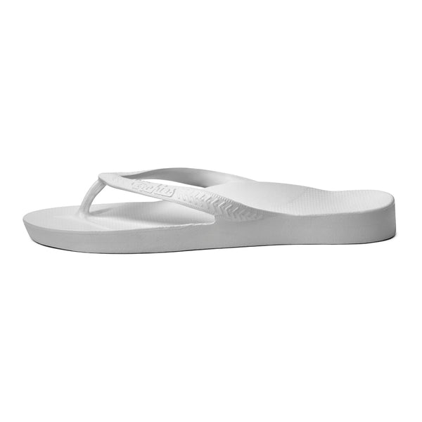 Archies Arch Support Thongs - White (8990039015647)