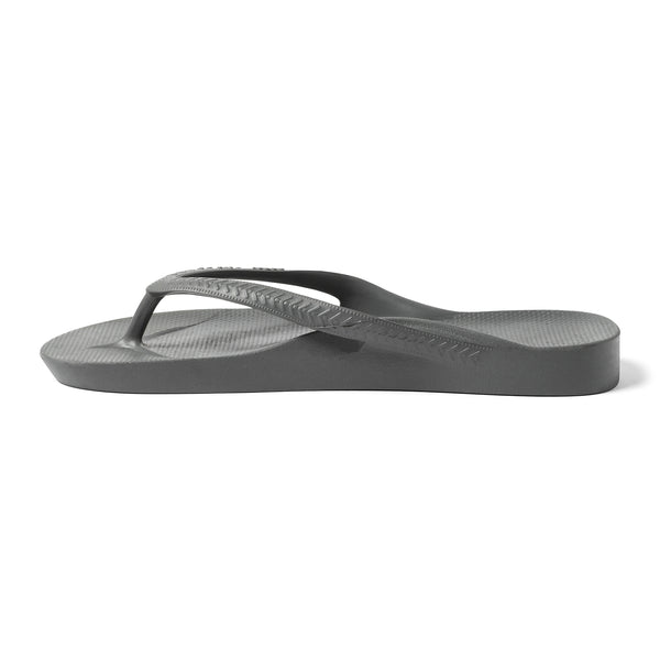Archies Arch Support Thongs - Charcoal (8990049140959)