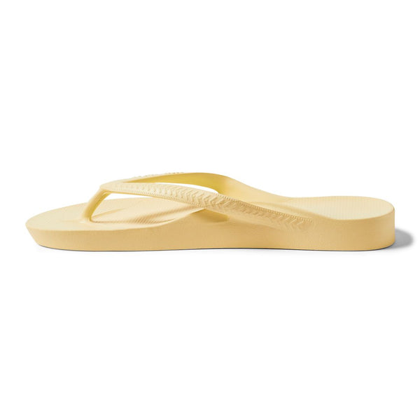 Archies Arch Support Thongs - Lemon (8990050746591)