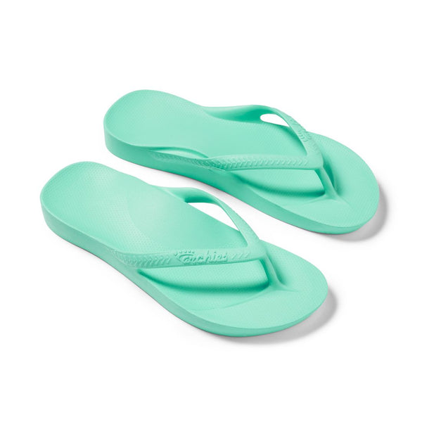 Archies Arch Support Thongs - Mint (8990051074271)