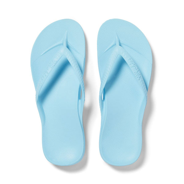 Archies Arch Support Thongs - Sky Blue (8990045012191)