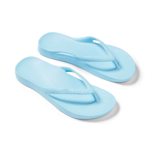 Archies Arch Support Thongs - Sky Blue (8990045012191)
