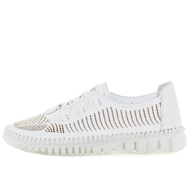 Soft Tread Bikky Women's Sneakers - White