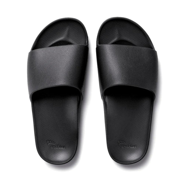 Archies Arch Support Slides - Black (8990040129759)