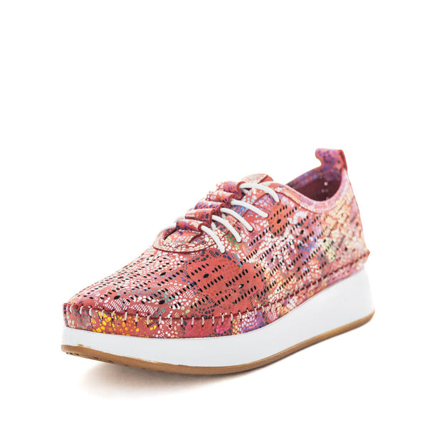 Soft Tread Blast Women's Sneakers - Red Print