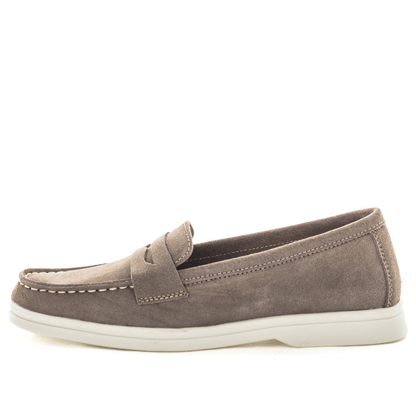 Soft Tread Allino Bonna Womens Slip Ons - Taupe (9002757030111)
