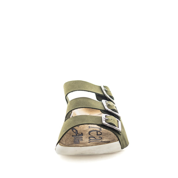 Soft Tread Allino Bree Women's Sandals - Khaki Nubuck