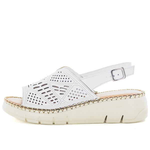 Soft Tread Brenda Women's Sandals - White