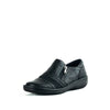 Cabello 5849-27 Women's Slip On Shoes - Black Crinkle