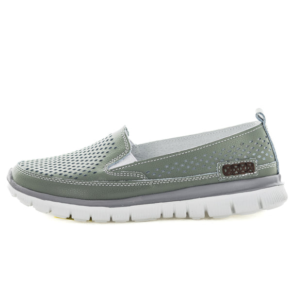 Just Bee Cobby Womens Slip Ons (8757654454495)