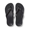Archies Arch Support Thongs - Crystal Black (8990052712671)