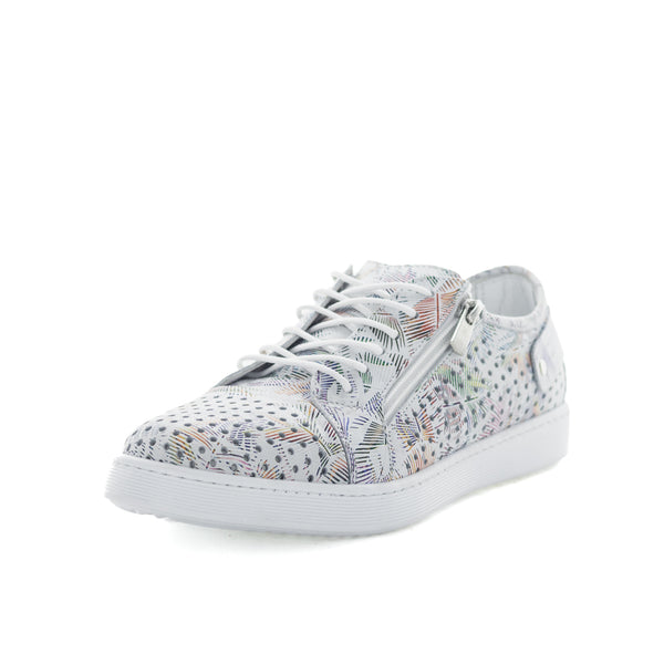 Cabello EG17P Womens Sneaker - White Print (9124390371551)