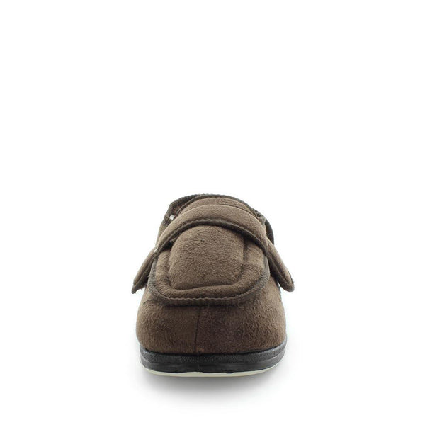 Panda Edison Men's Slippers - Brown (9002925326559)