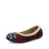 Panda Elgin Women's Slippers - Burgundy (9003572986079)