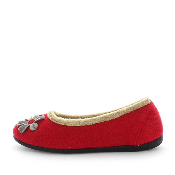 Panda Elgin Women's Slippers - Red (9003572887775)