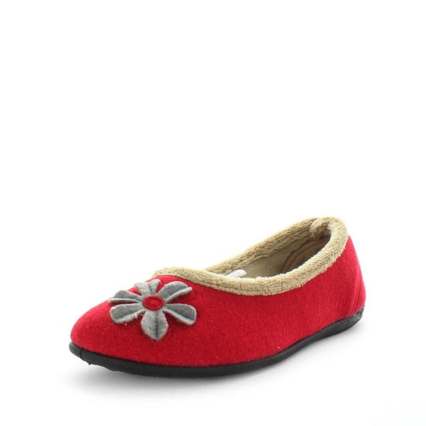 Panda Elgin Women's Slippers - Red (9003572887775)