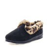 Panda Emille Women's Slippers - Black Leopard