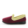 Panda Emille Women's Slippers - Burgundy (9003572068575)
