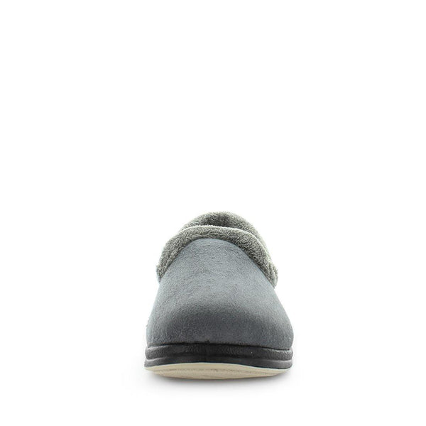 Panda Emille Women's Slippers - Charcoal Grey (9003572461791)