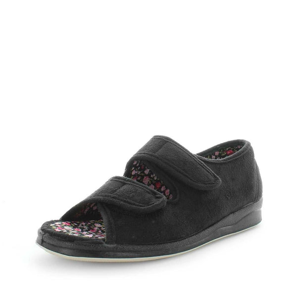 Panda Entice Women's Slippers - Black (9003571740895)