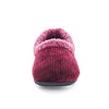 Panda Enuri Women's Slippers - Burgundy Knit (9005720961247)