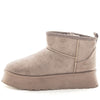 Panda Esra Women's Bootie Slippers - Taupe
