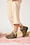 Panda Eugenia Women's Bootie Slippers - Khaki (9003593466079)