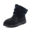 Panda Evelyn Women's Bootie Slippers - Black