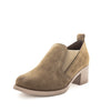 Zola Helena Women's Gusset Slip Ons - Beige Nubuck