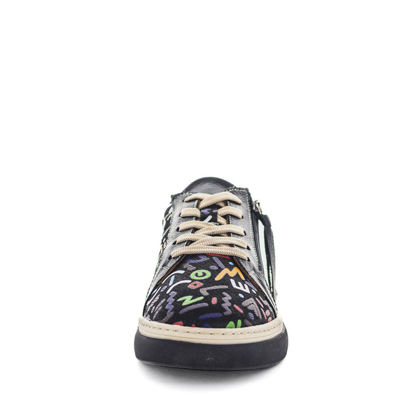 Zola Herby Womens Sneakers - Black Print (9022254579935)