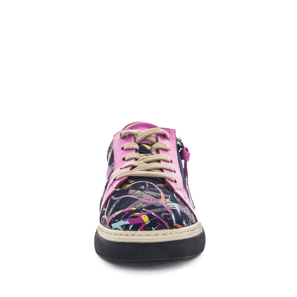 Zola Herby Womens Sneakers - Pink Print (9022254711007)