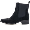 Zola Hearty Womens Boots - Black Suede (9014769713375)