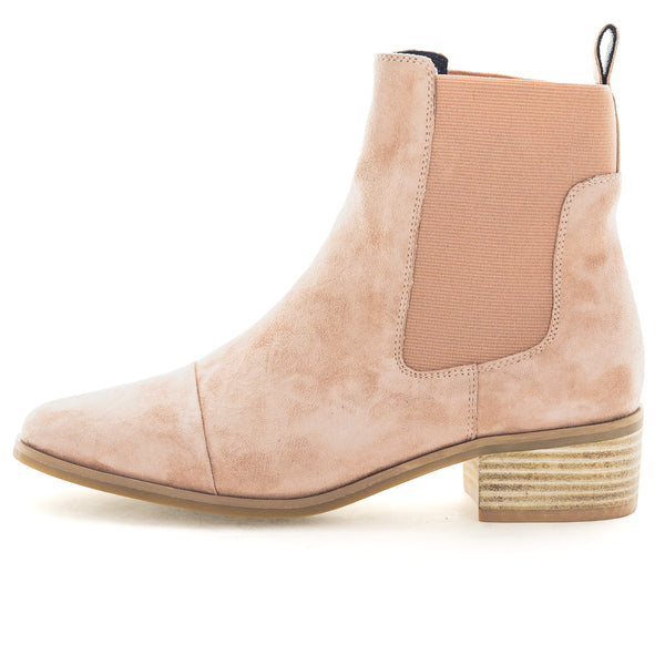 Zola Hozel Womens Boots - Rose Suede (9014763225311)