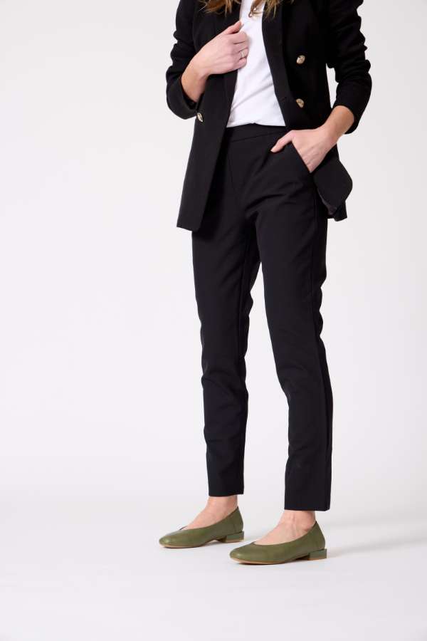 Zola Hilia Womens Slip Ons - Olive Smooth (9027155263711)