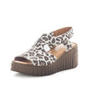 Soft Tread Himalaya Women's Wedge Sandals - Leopard