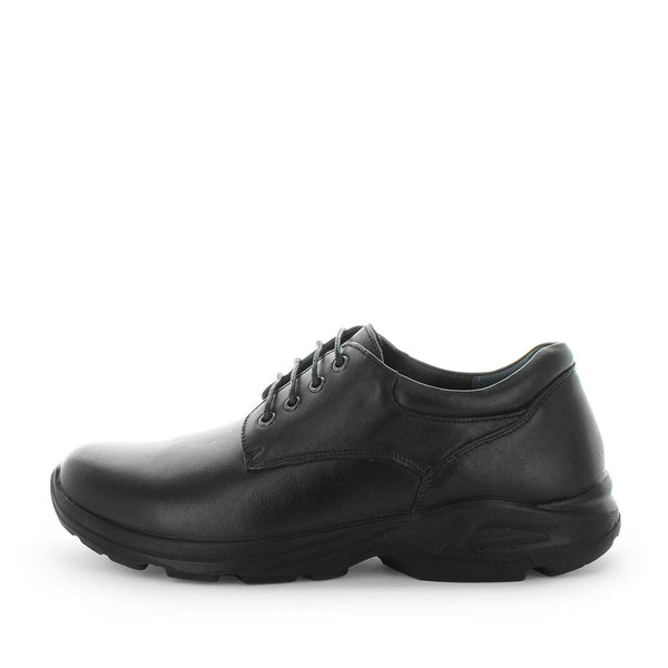 Wilde School Jag2 Boys School Shoes - Black (8842580066527)