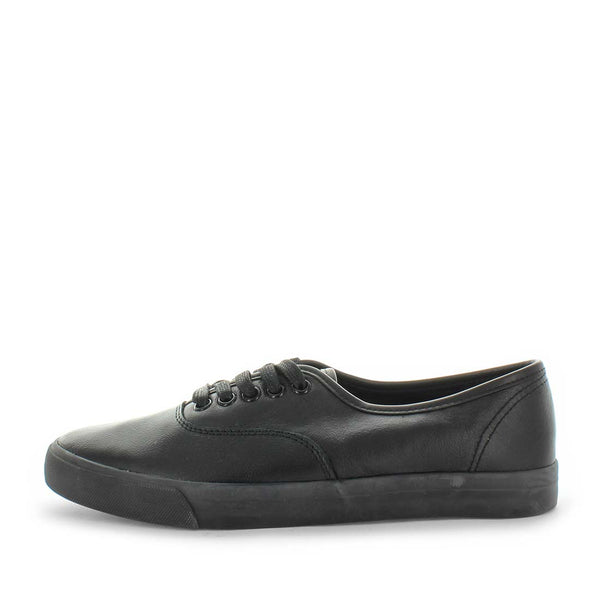 Wilde School Jazz-W Girls School Shoes - Black (8842579378399)