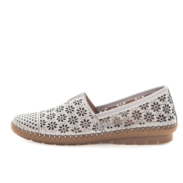 Cabello Kylie Womens Flats - Taupe (9133380206815)
