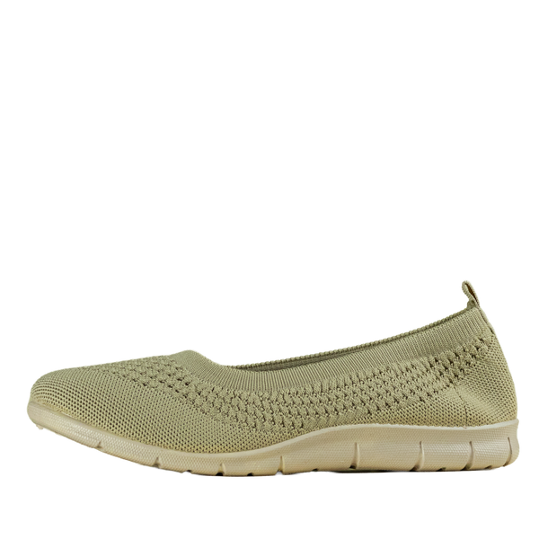 Aerocushion Macy Women's Ballerina Casual - Beige