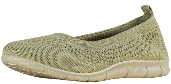 Aerocushion Macy Women's Ballerina Casual - Beige