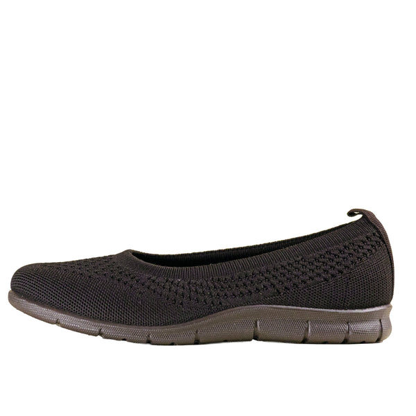 Aerocushion Macy Women's Ballerina Casual - Dark Brown