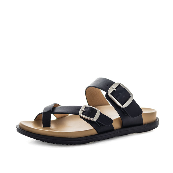 Aerocushion Margo Womens Sandals - Black (9148170797279)