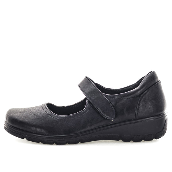 Aerocushion Marian Womens Wedges - Black (9003574722783)